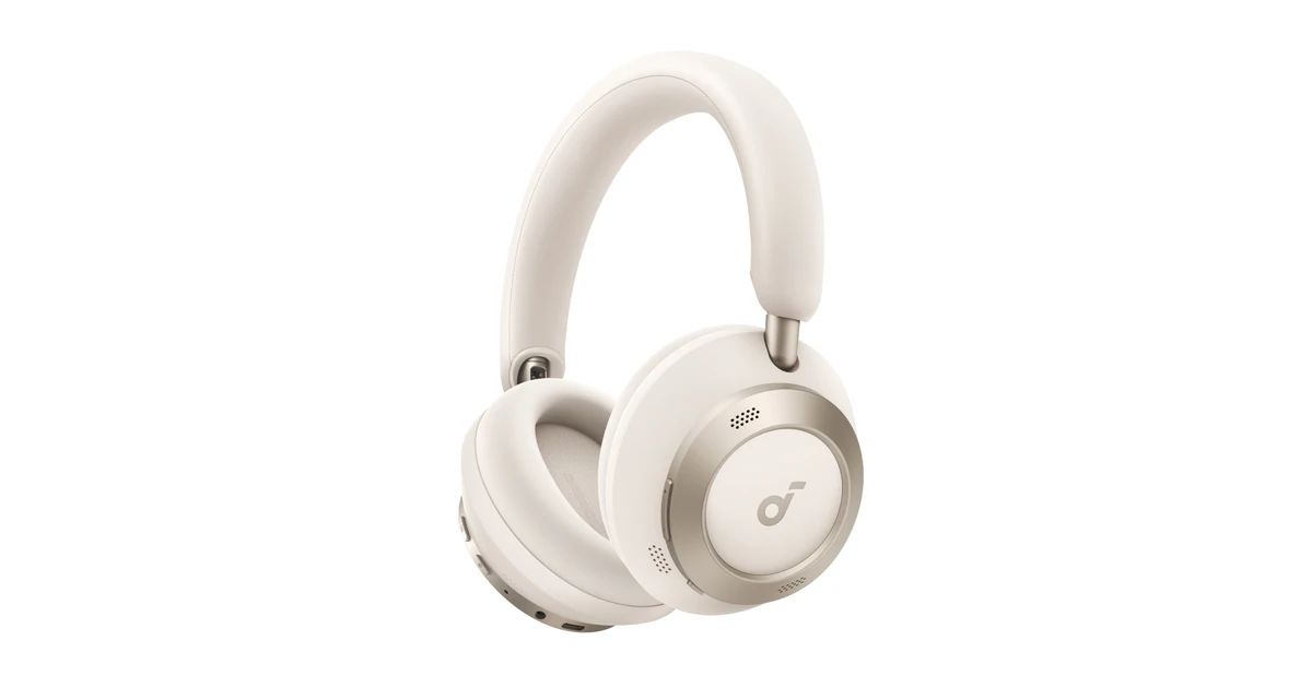 【新品未開封】Soundcore Space One Pro ホワイト Soundcore Space One Pro | ANC słuchawki bezprzewodowe Kolor Biały